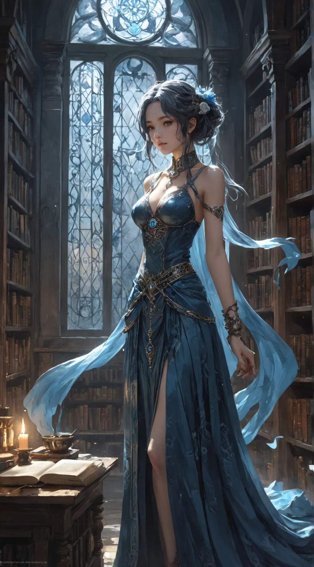 ai character: Elena background