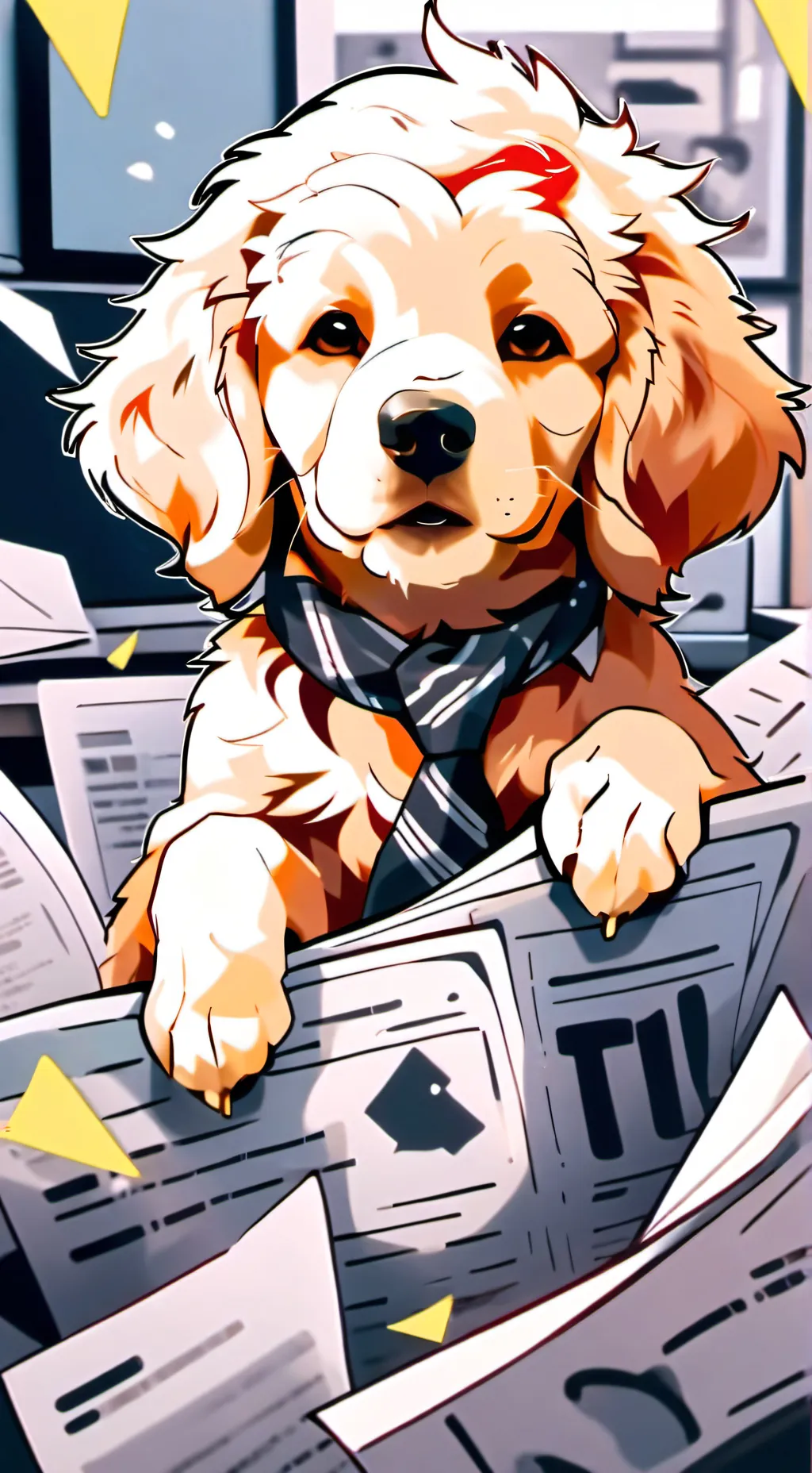 ai character: DoodleDash background