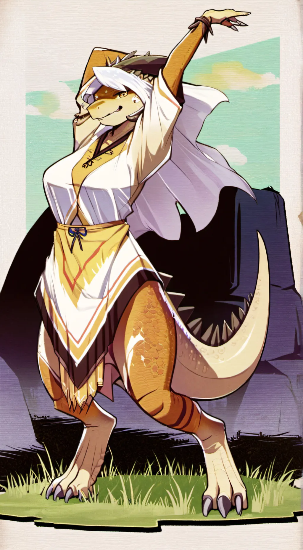 ai character: Aria background