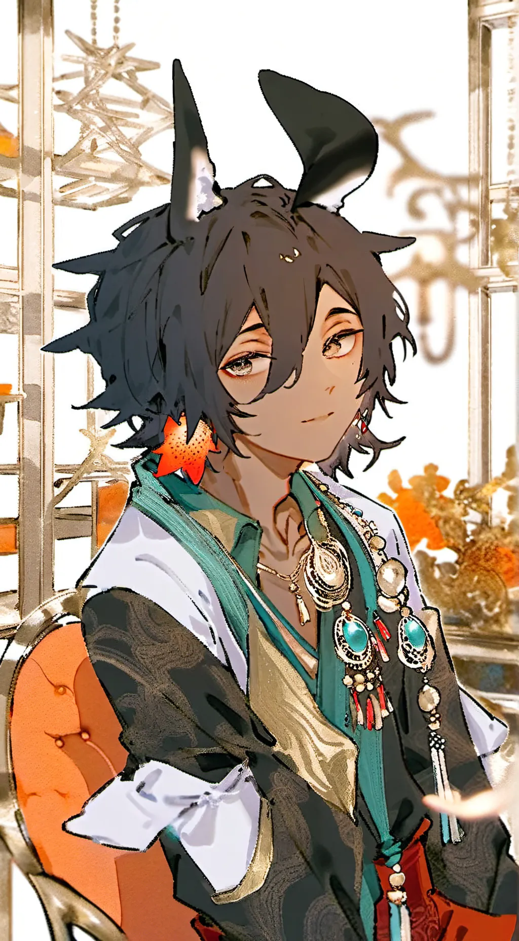 ai character: Polar Whiskers background