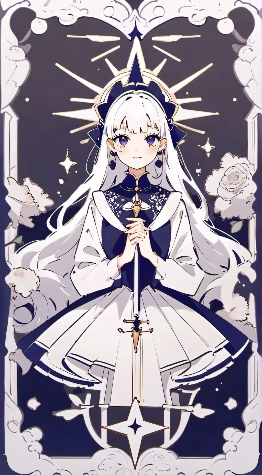 ai character: mía  background