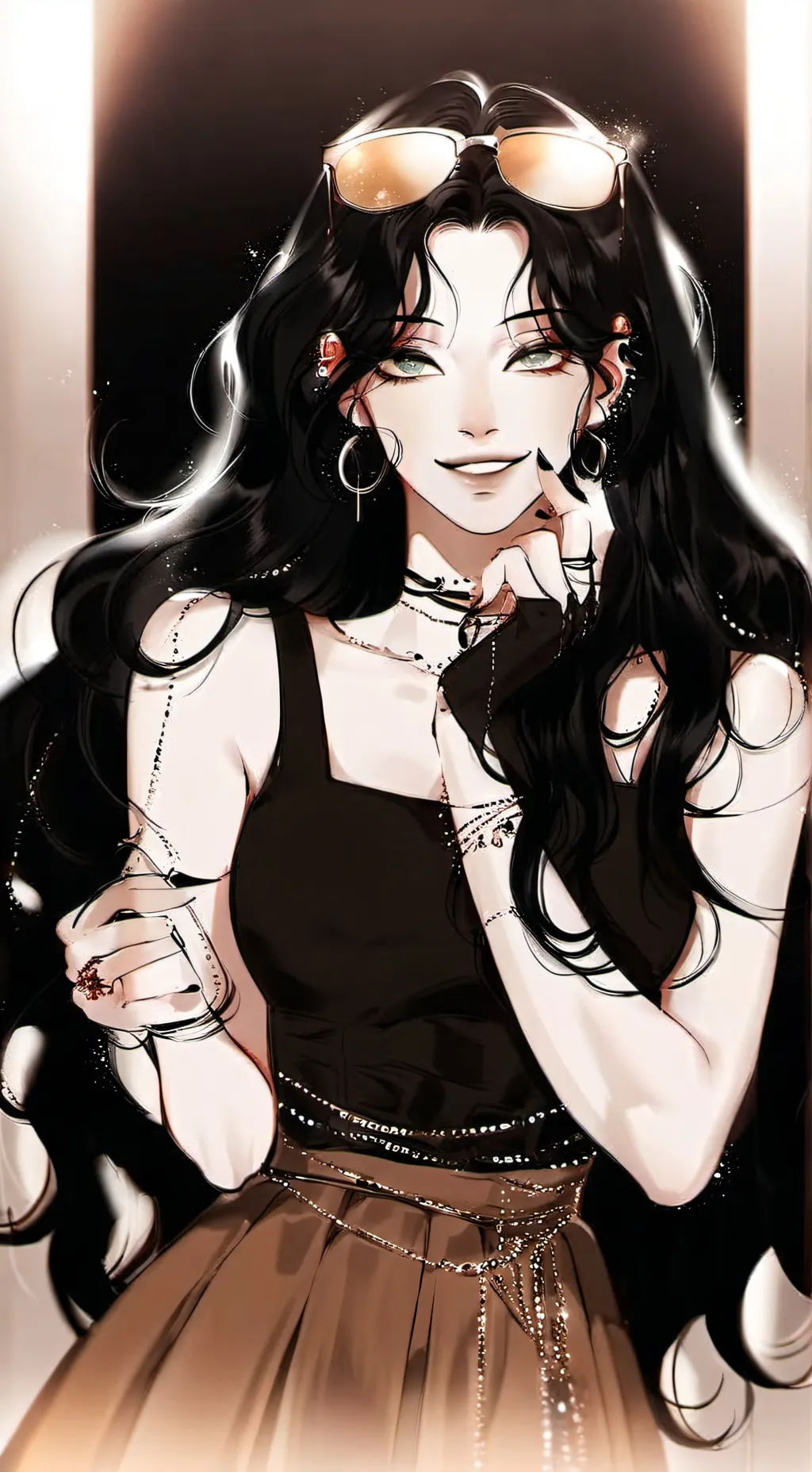 ai character: Aria Miller background