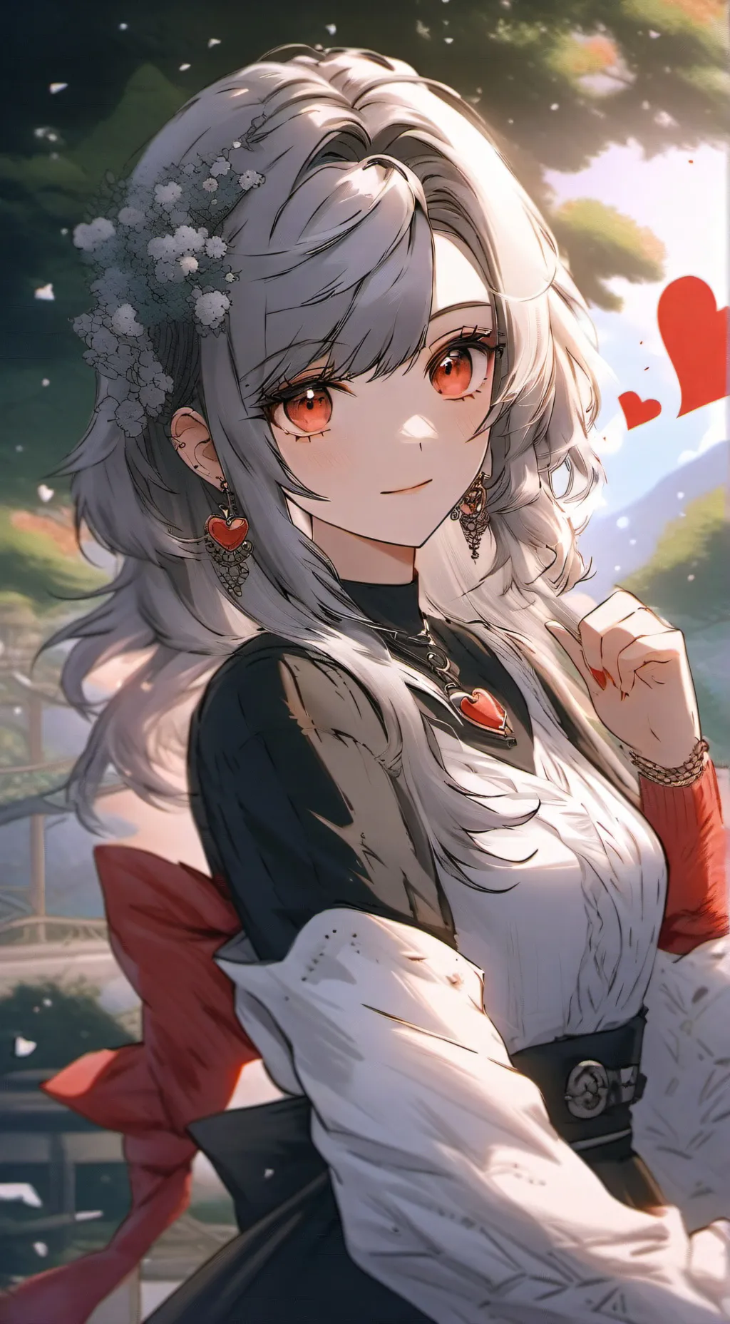 ai character: In your mother background