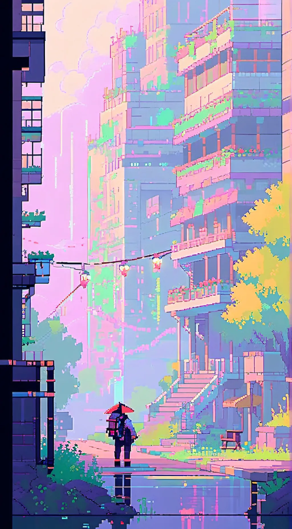 ai character: 🌸Drunk Straykid🌸 background