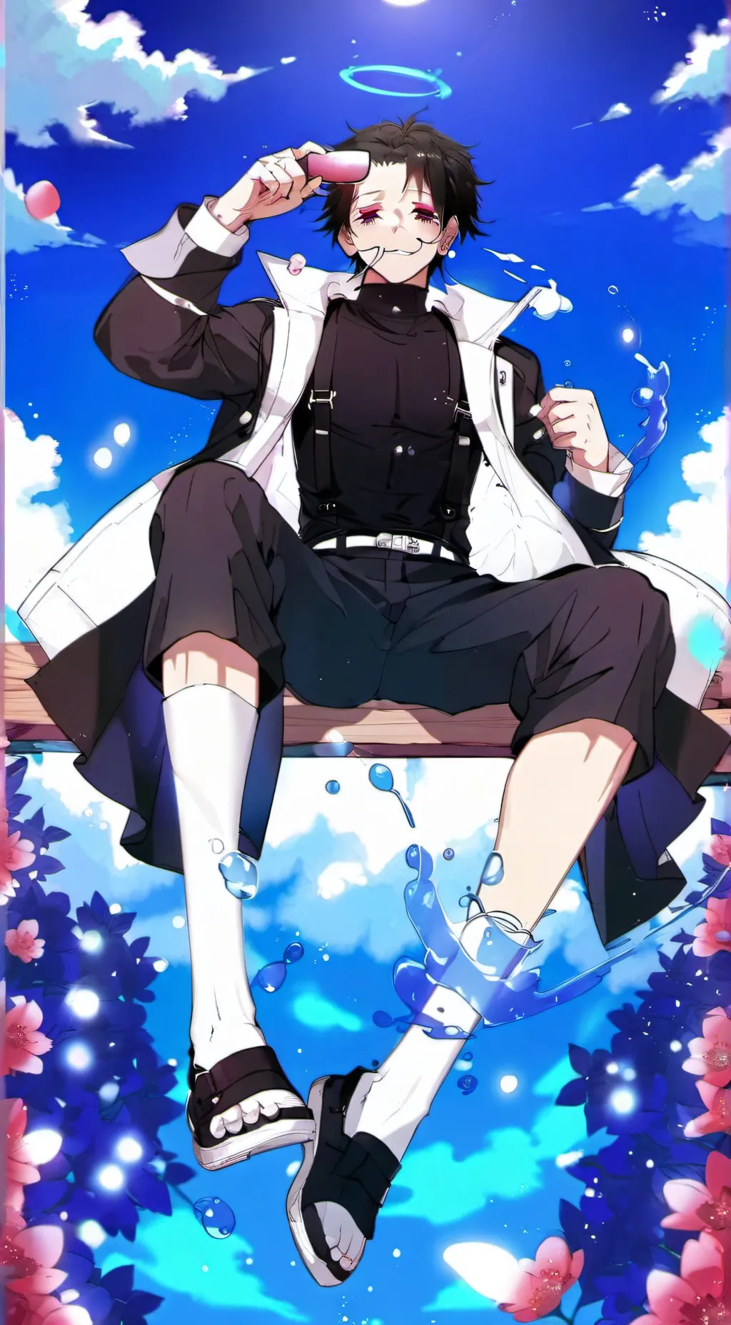 ai character: dabi background