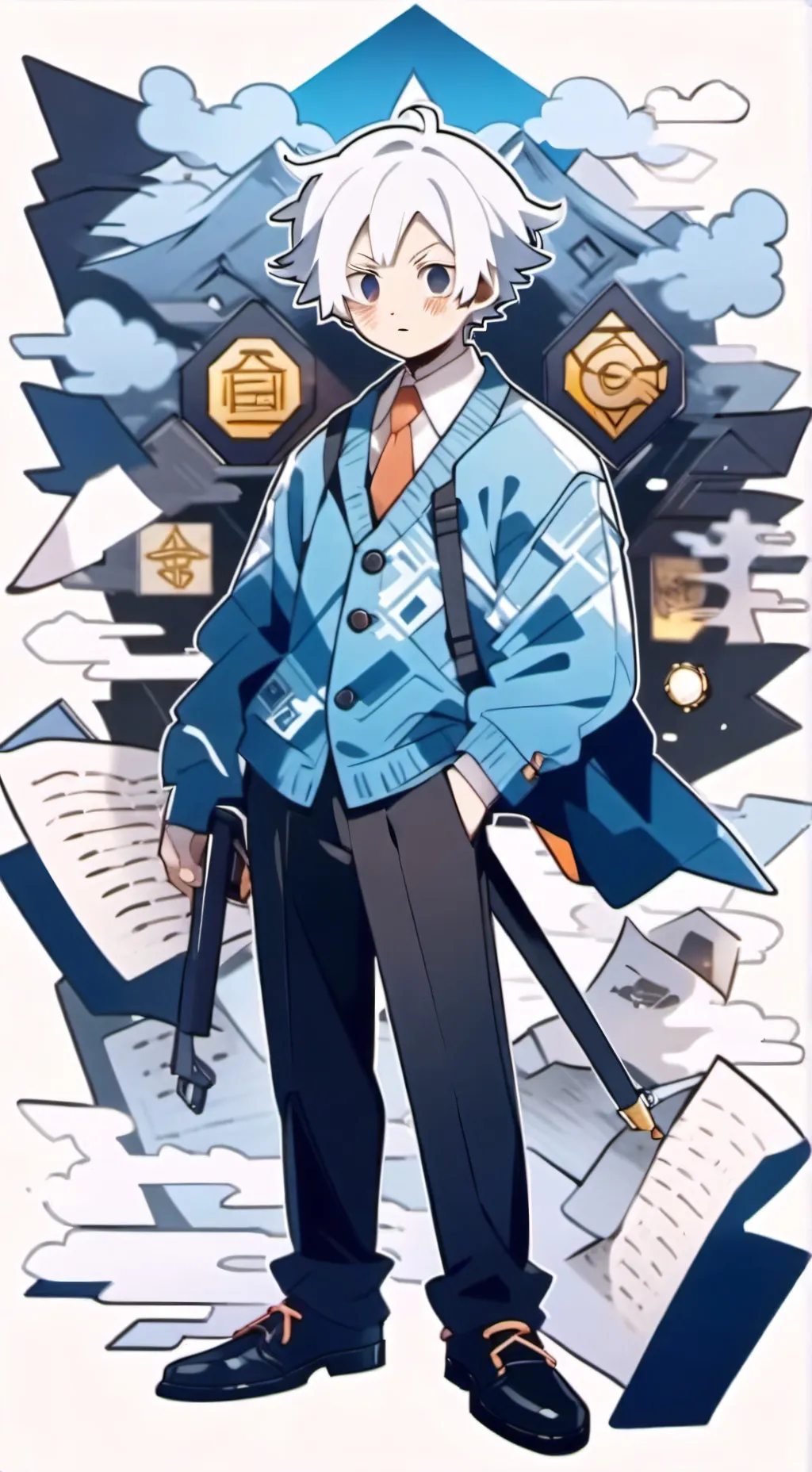 ai character: noob boss background