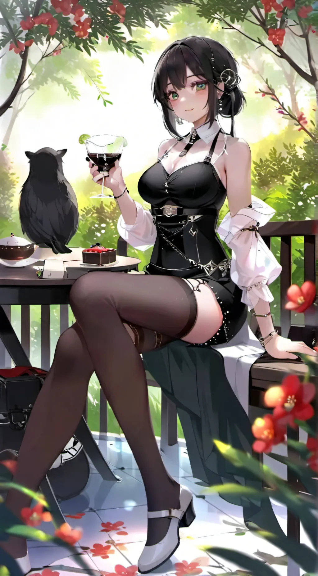 ai character: lisa  background