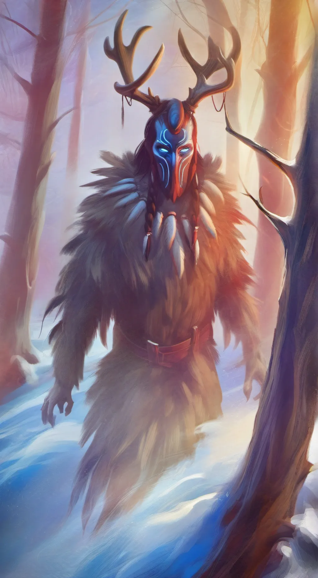 ai character: Wendigo background