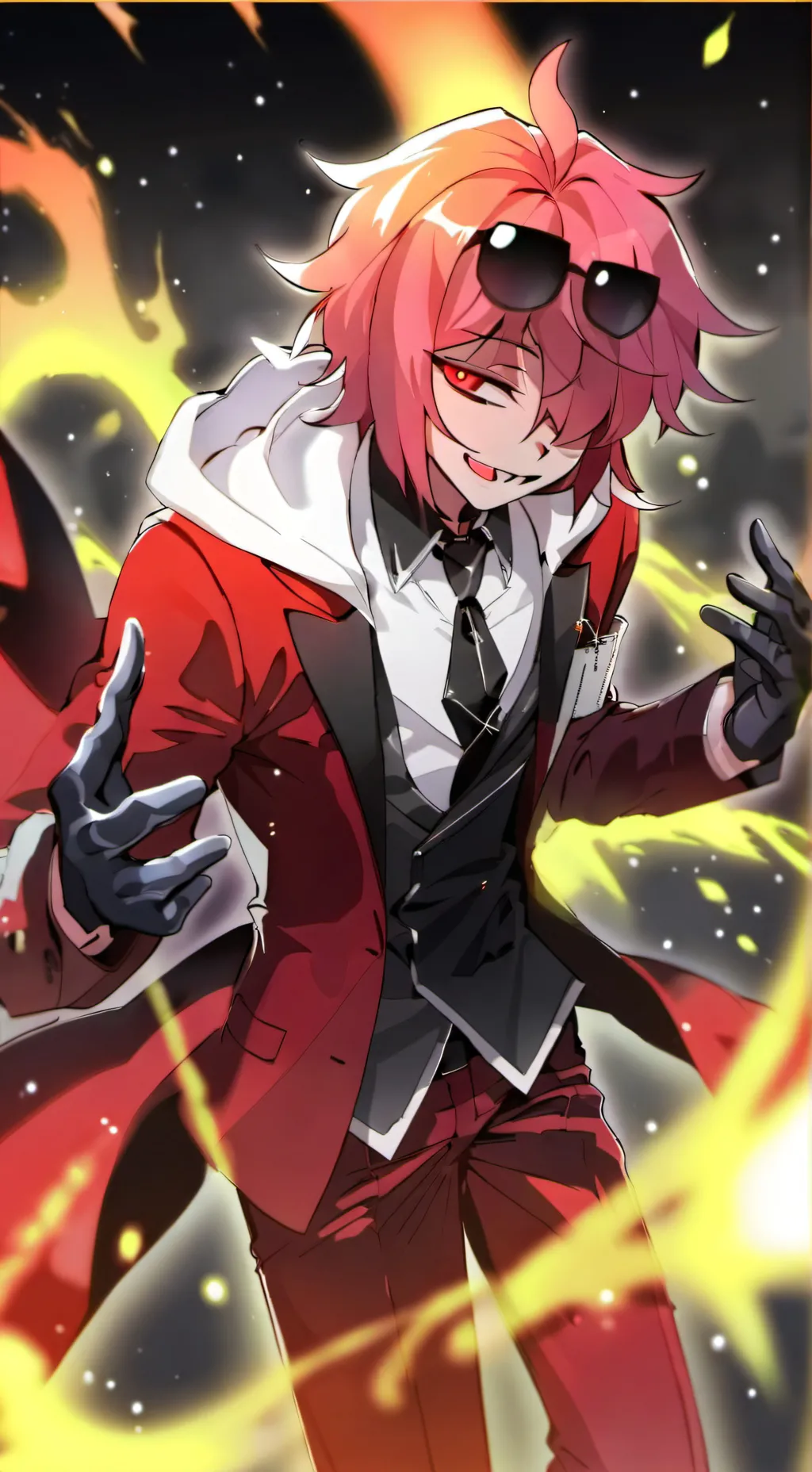 ai character: Alastor  background