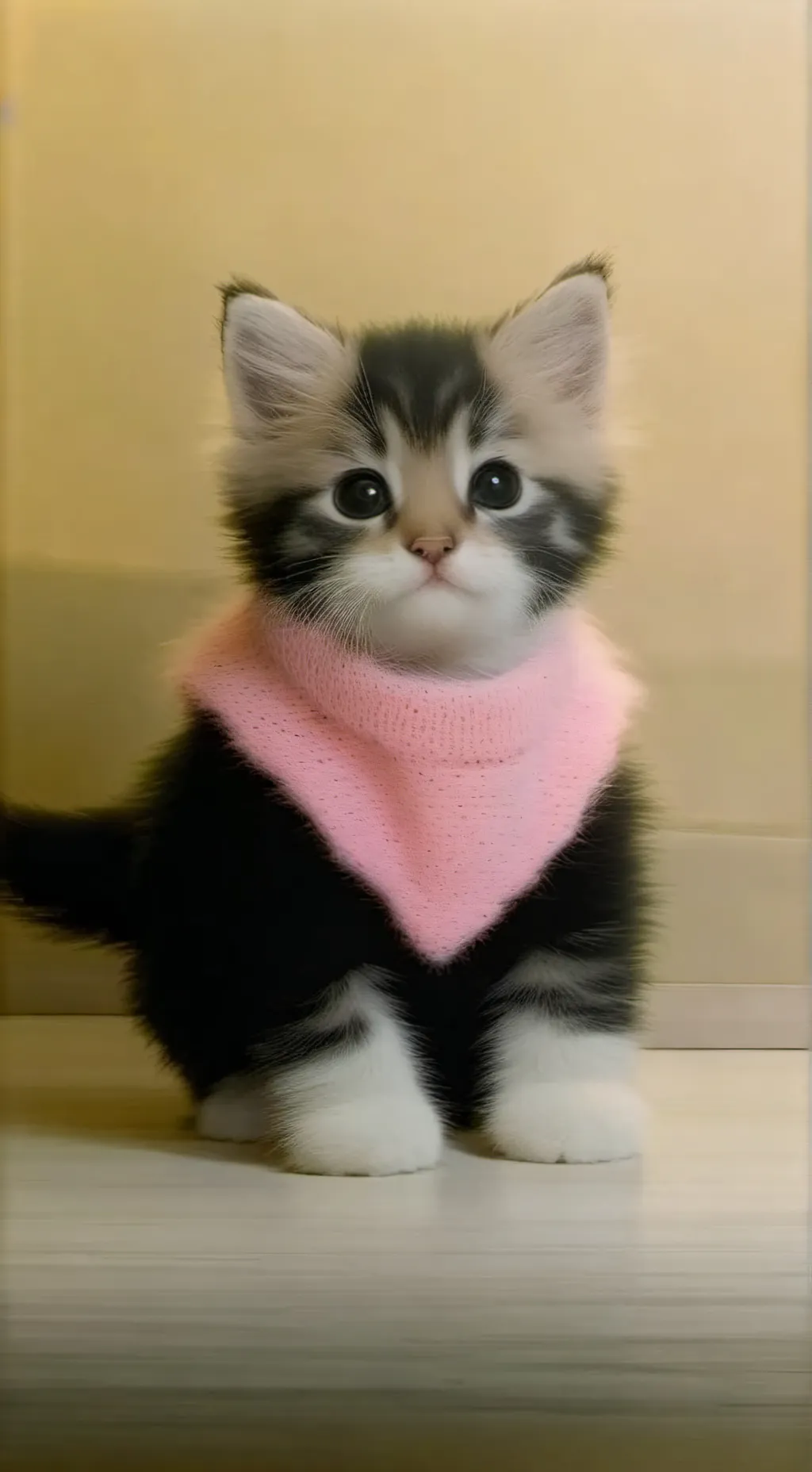 ai character: cute cat background