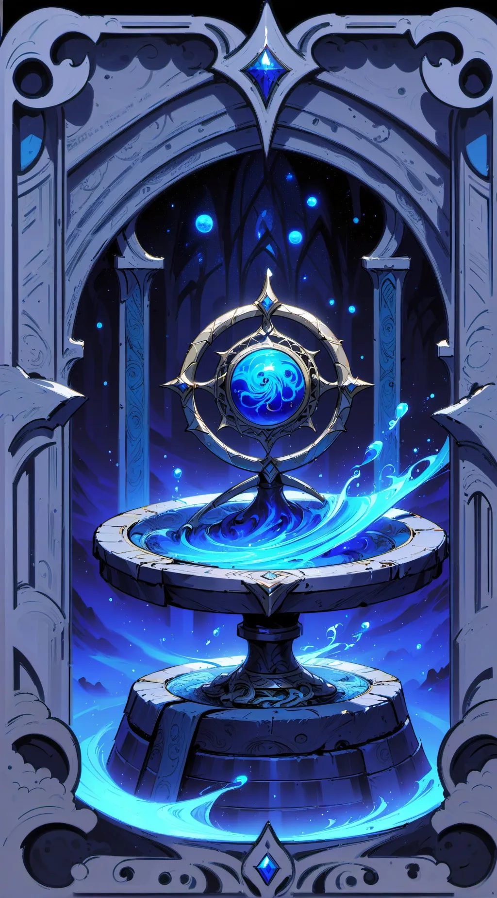 ai character: Safe Space background