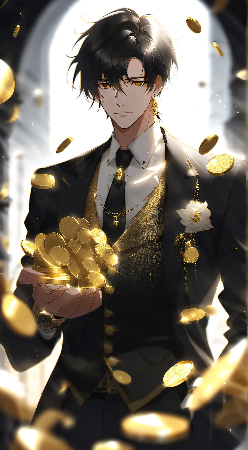 ai character: 富卓叶 background