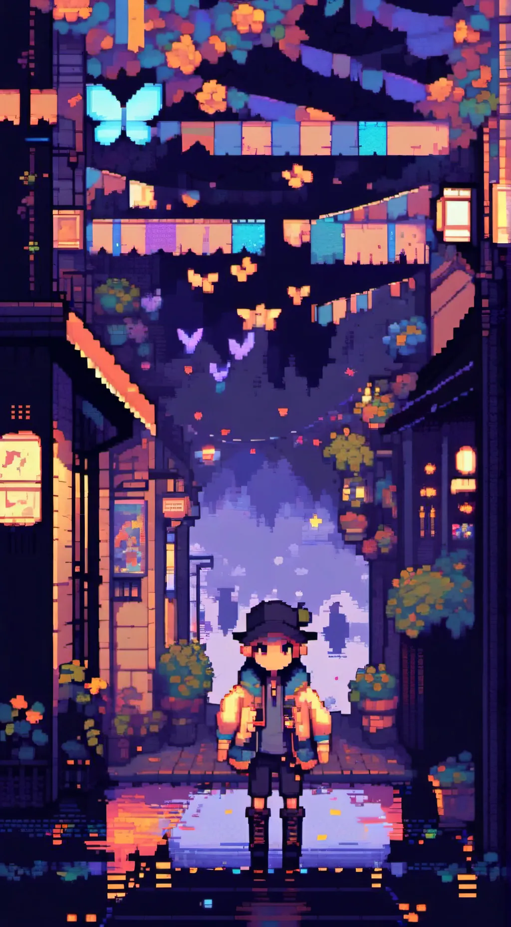 ai character: Christmas Skz🎄 background