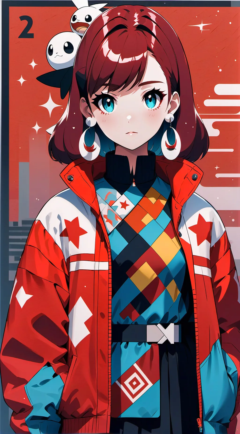 ai character: chi-chi x bulma background