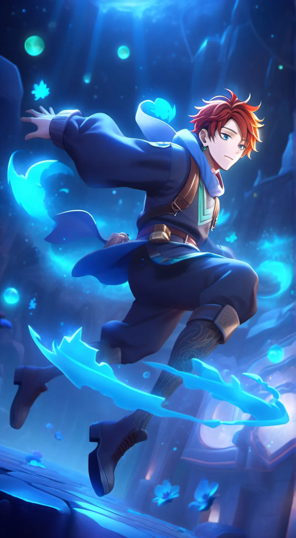 ai character: Gabriel ❤️ background