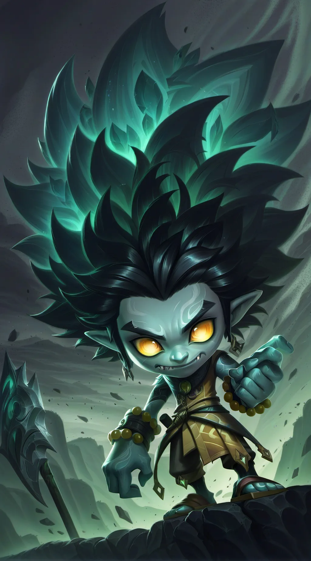 ai character: Bular&Gunmar react background