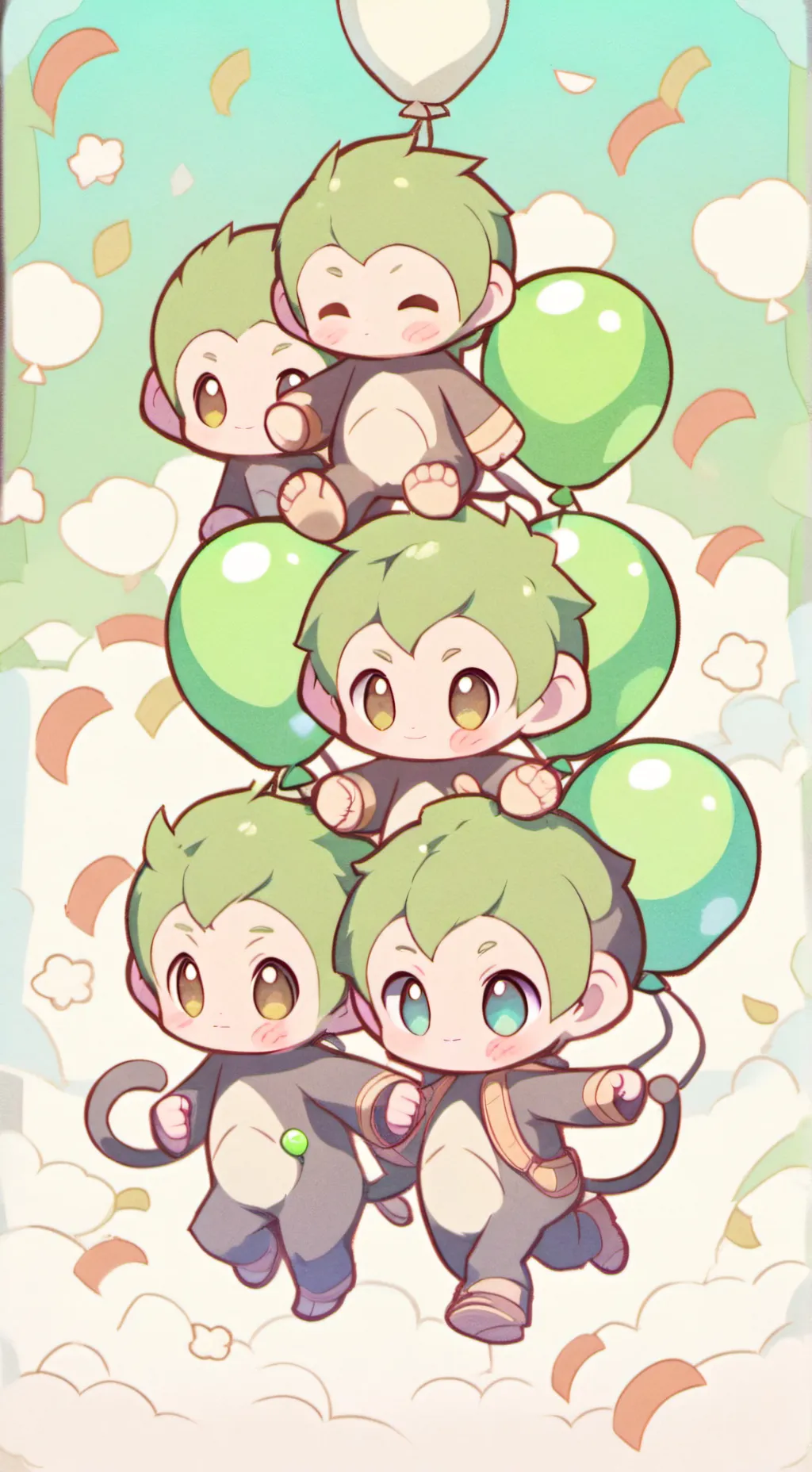 ai character: Bloons TD 6. background