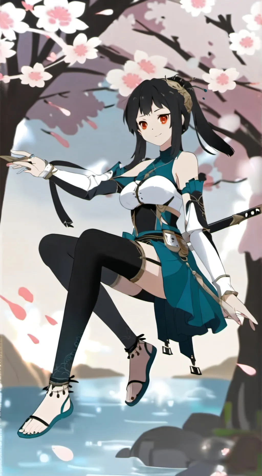 ai character: Yasmim  background