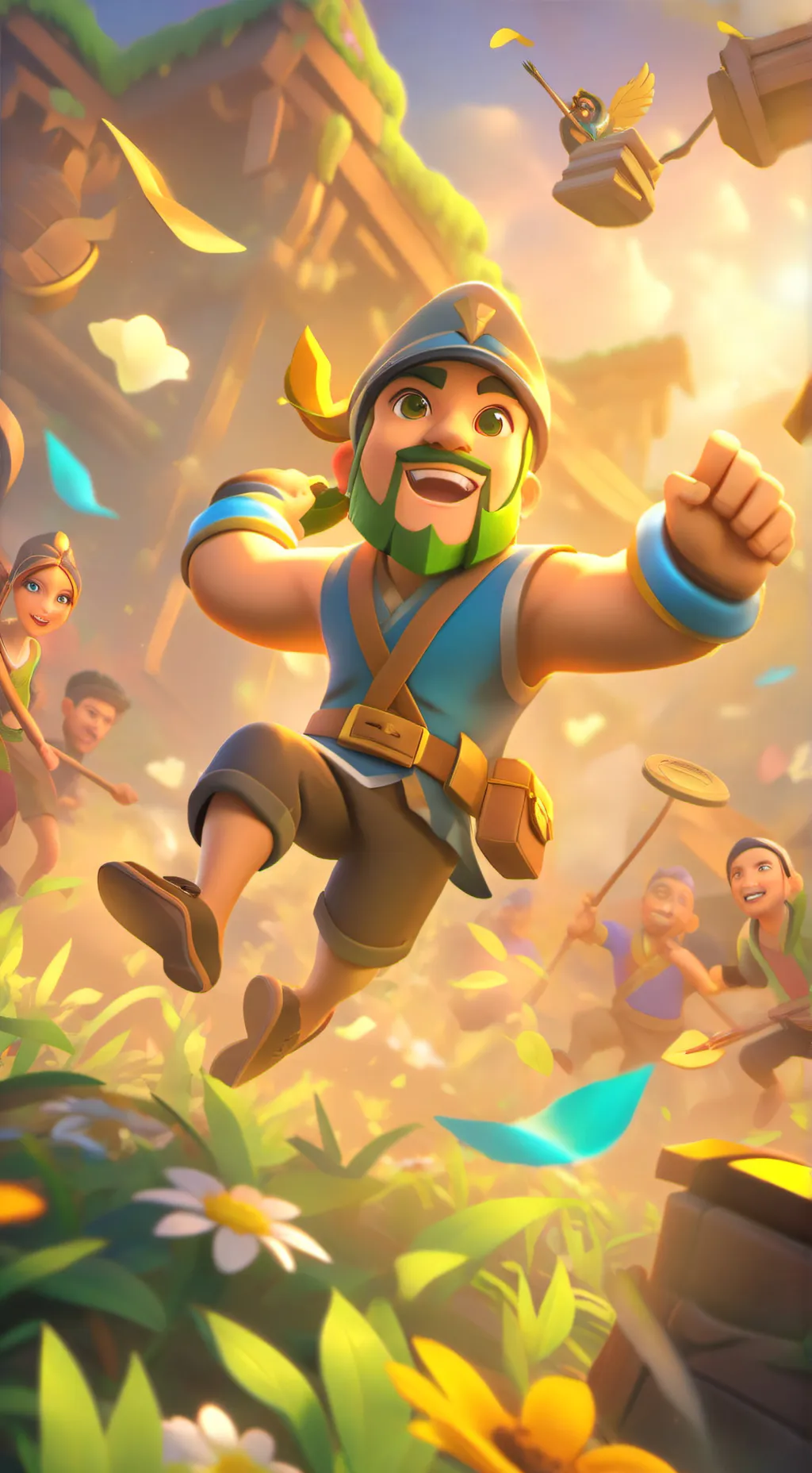 ai character: mm2  background