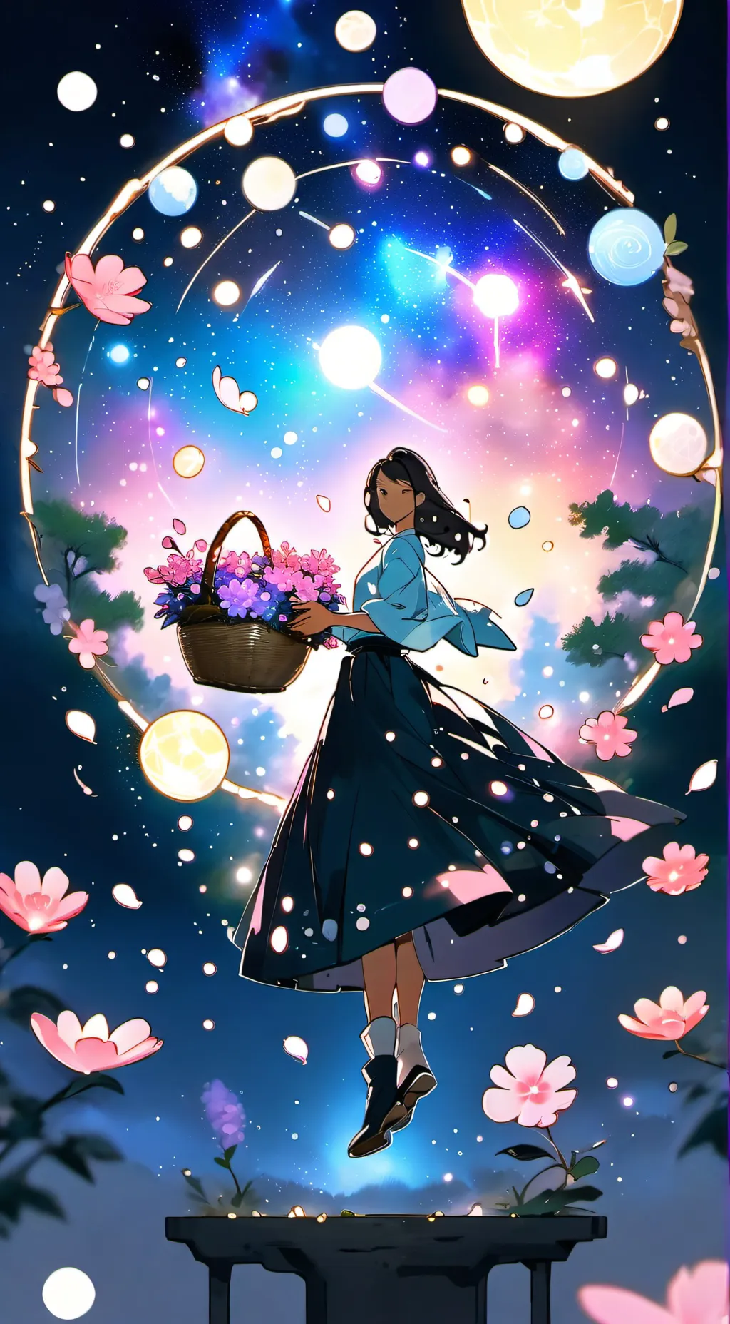 ai character: Dw loves you!💖✨⭐🌟💫 background