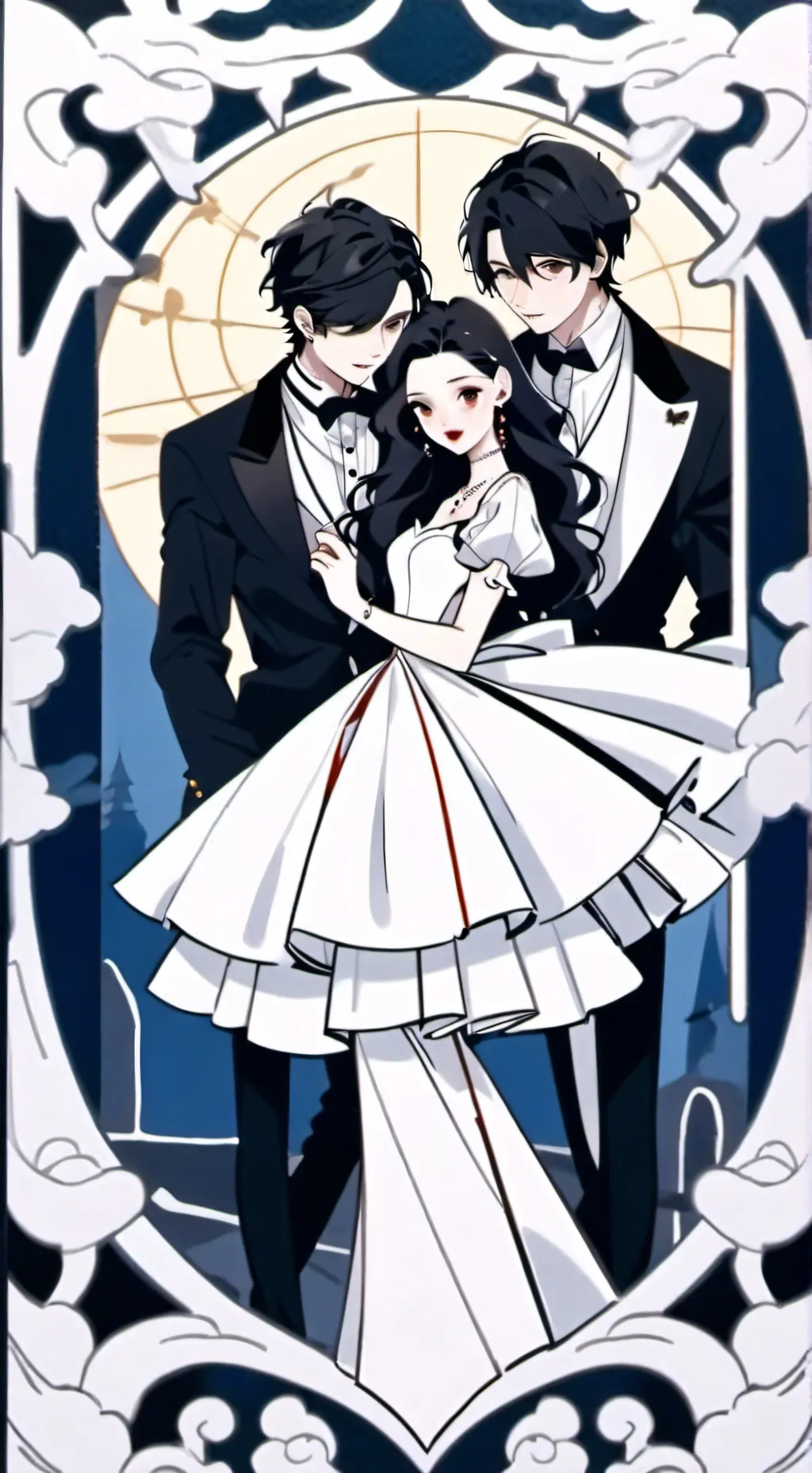 ai character: Vampire Diaries  background