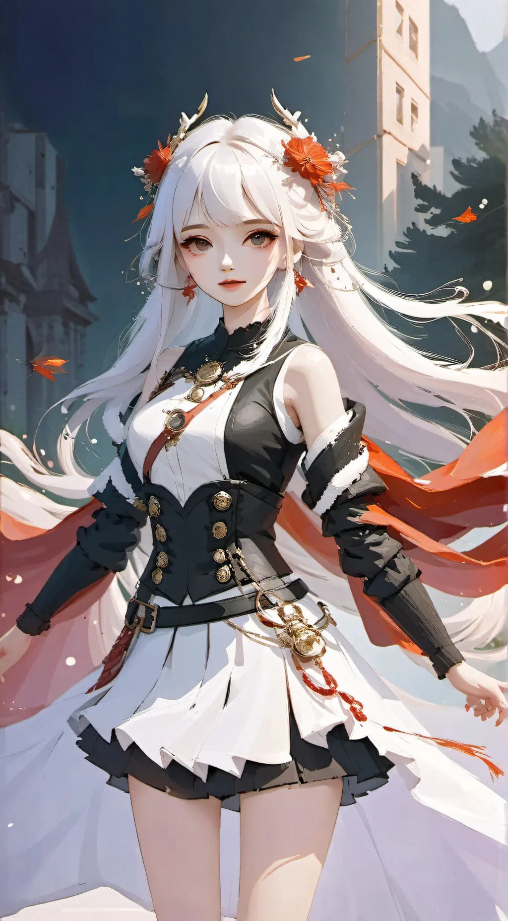 ai character: fara x oti  background