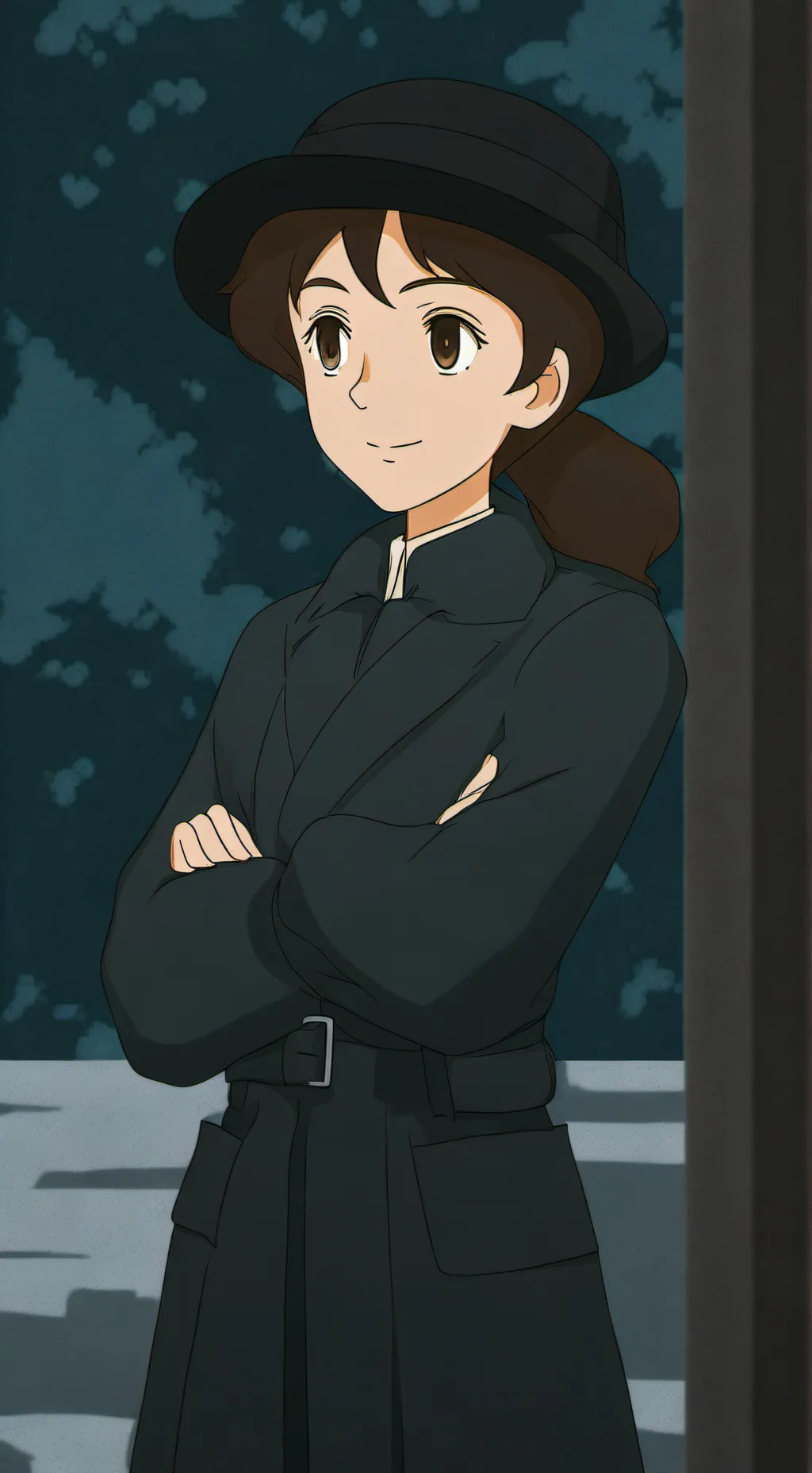 ai character: kim background