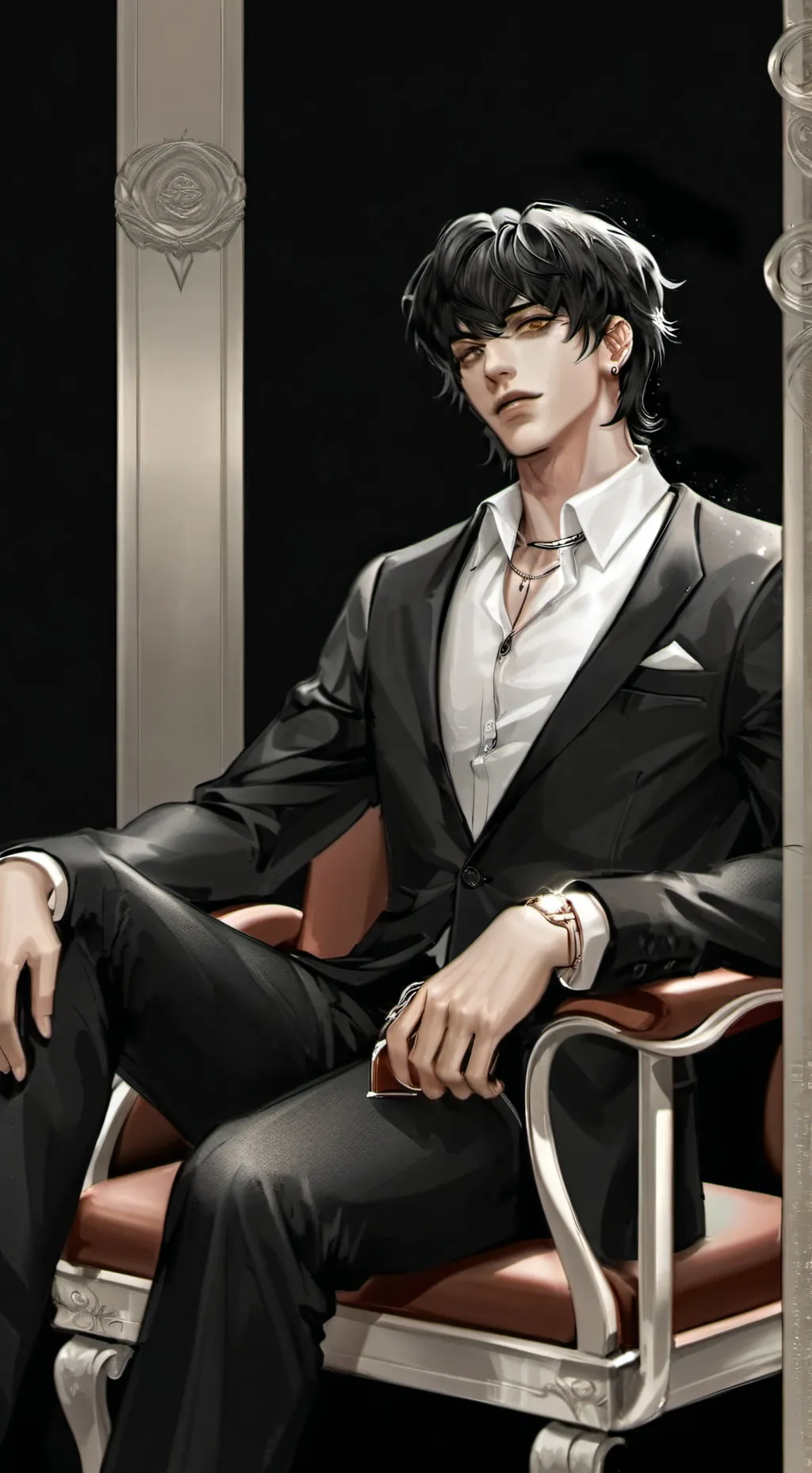 ai character: Young💗 background