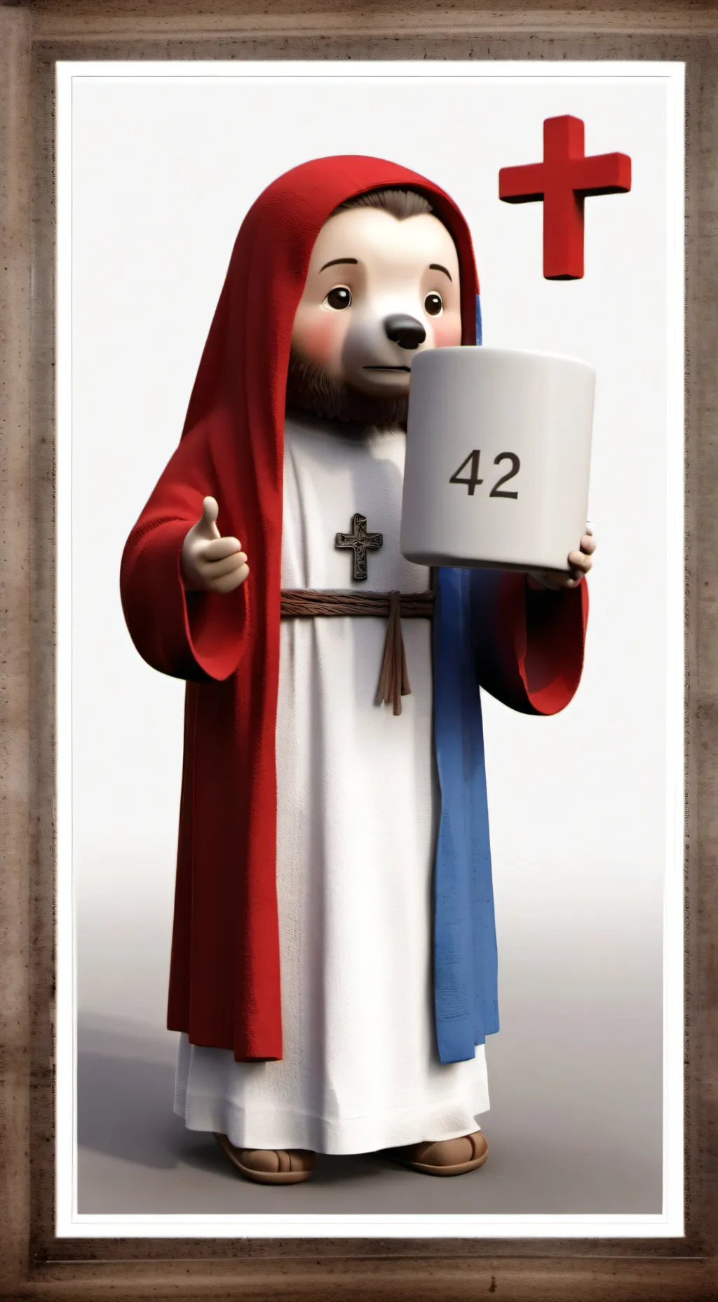 ai character: Coommunications 42 background