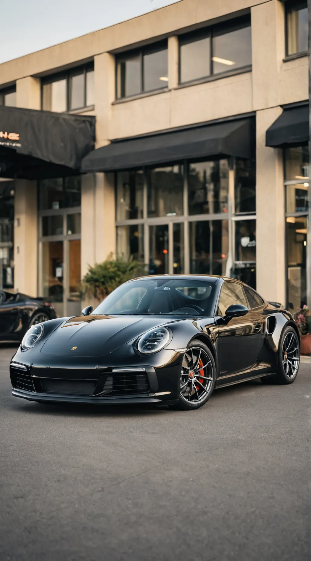 ai character: Porsche background