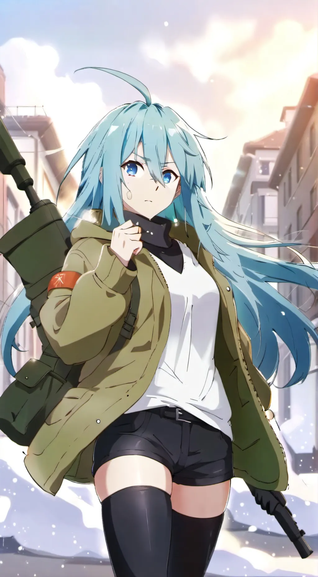 ai character: Hori Brown background