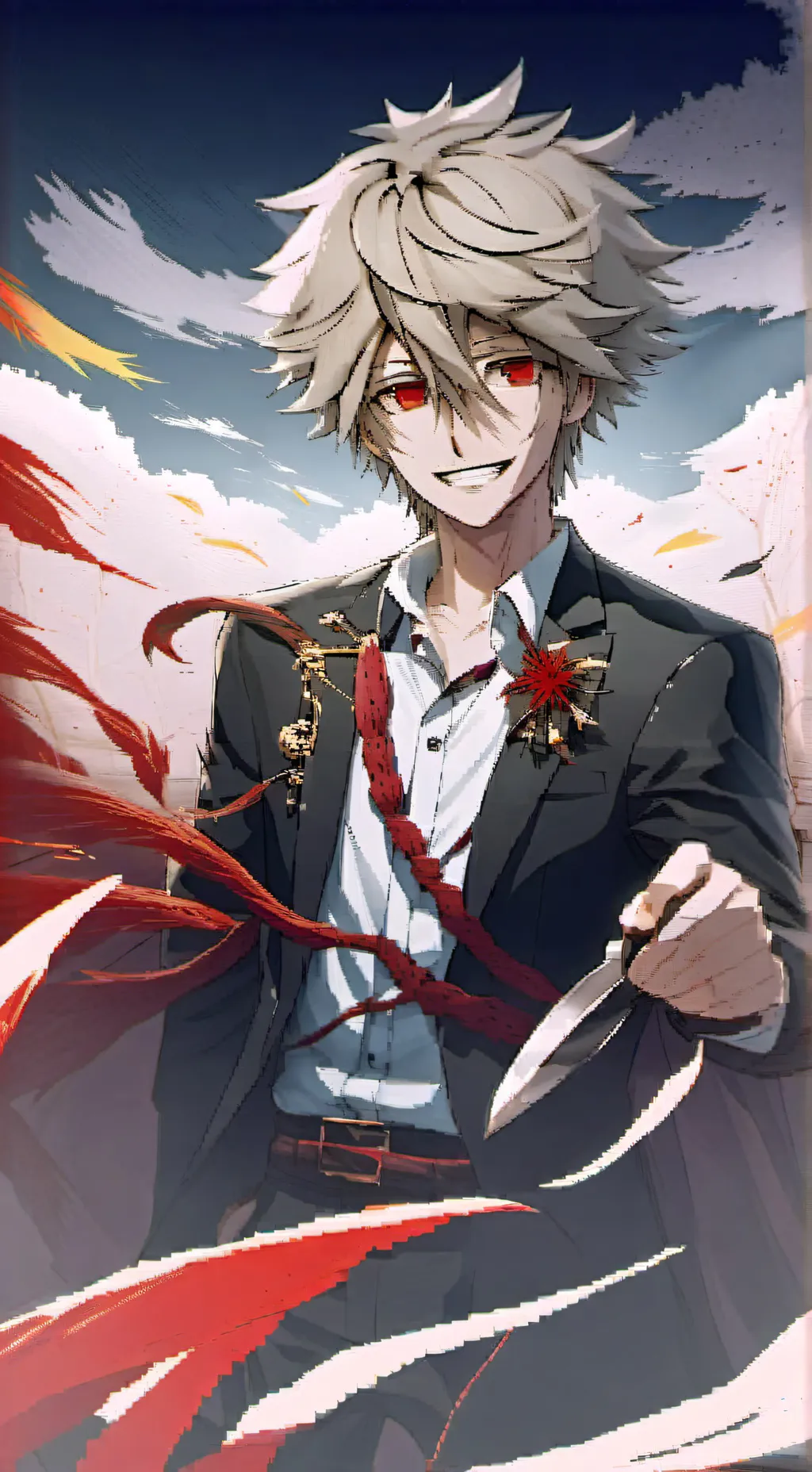 ai character: yandere katsuki  background