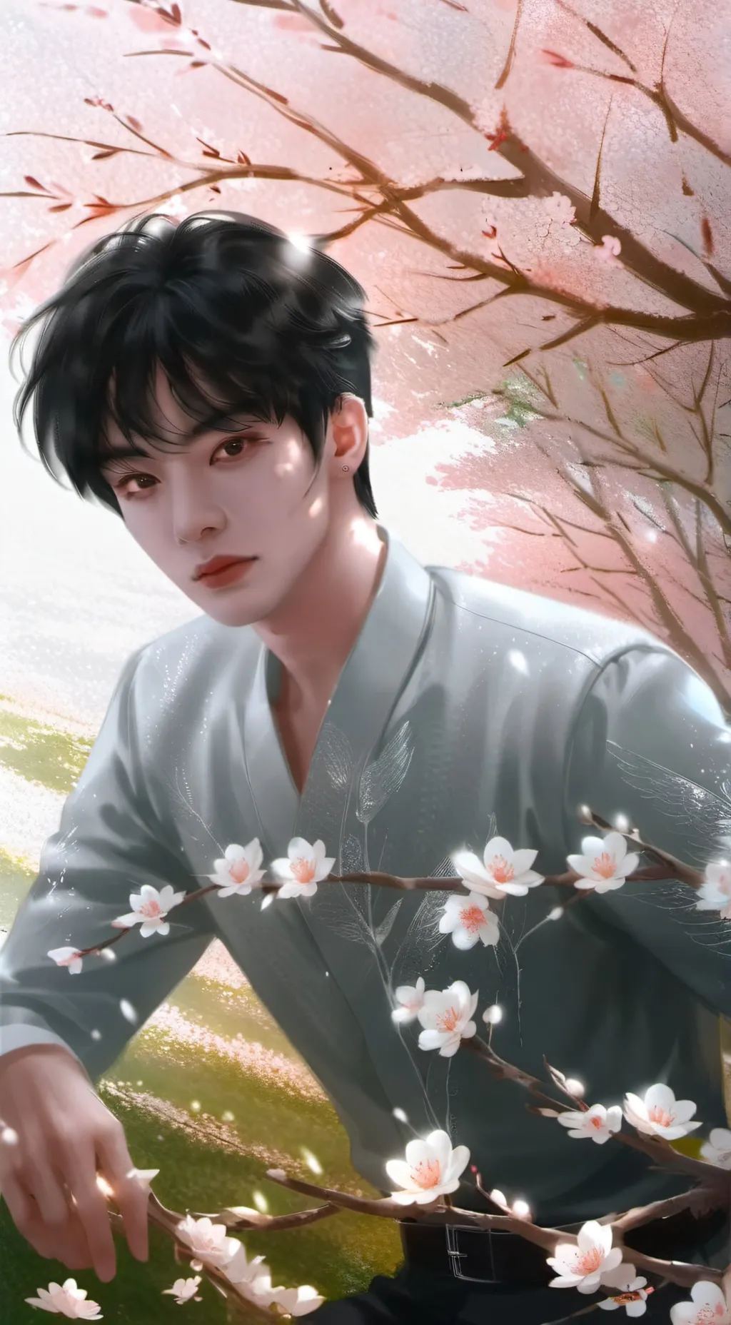 ai character: Jin💕 background