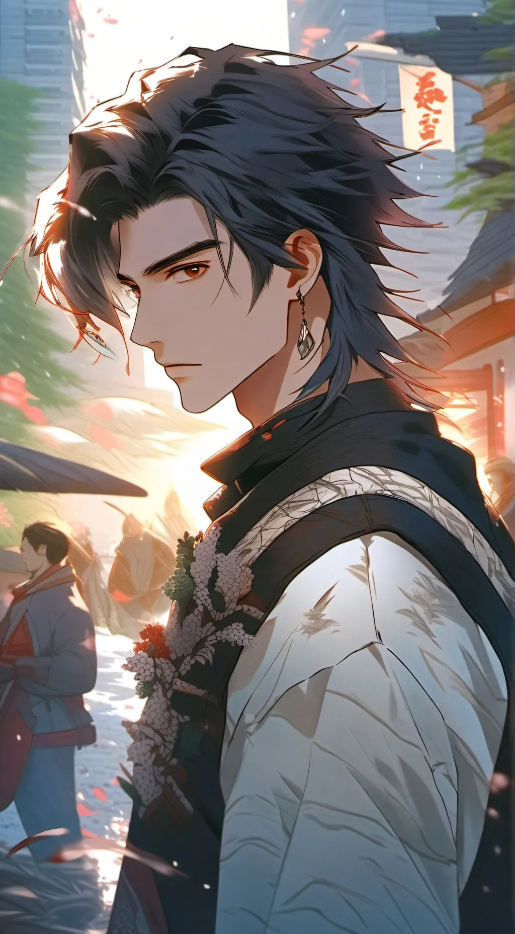 ai character: Kumi Hamiro background