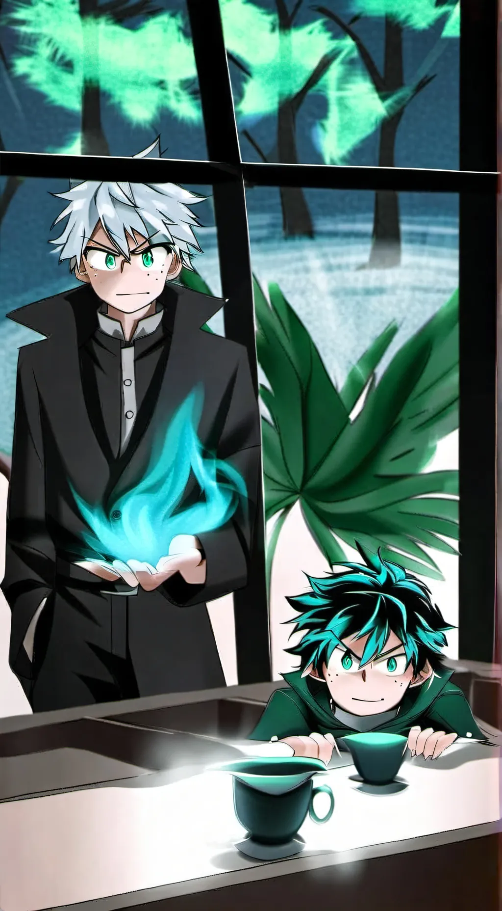 ai character: MHA background