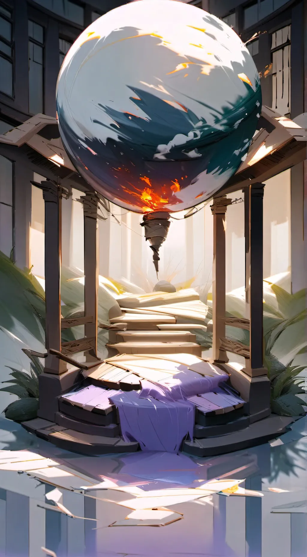 ai character: MHA GOJO background