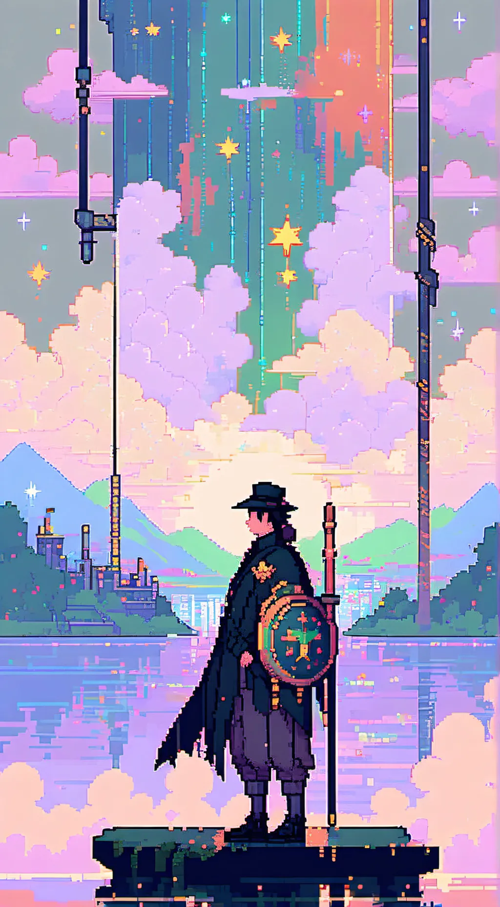 ai character: Titan background