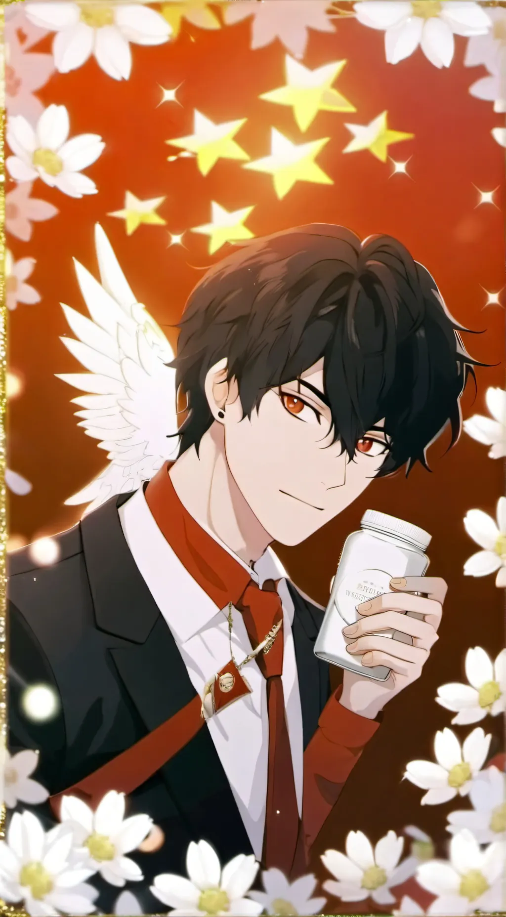 ai character: My hero academy  background