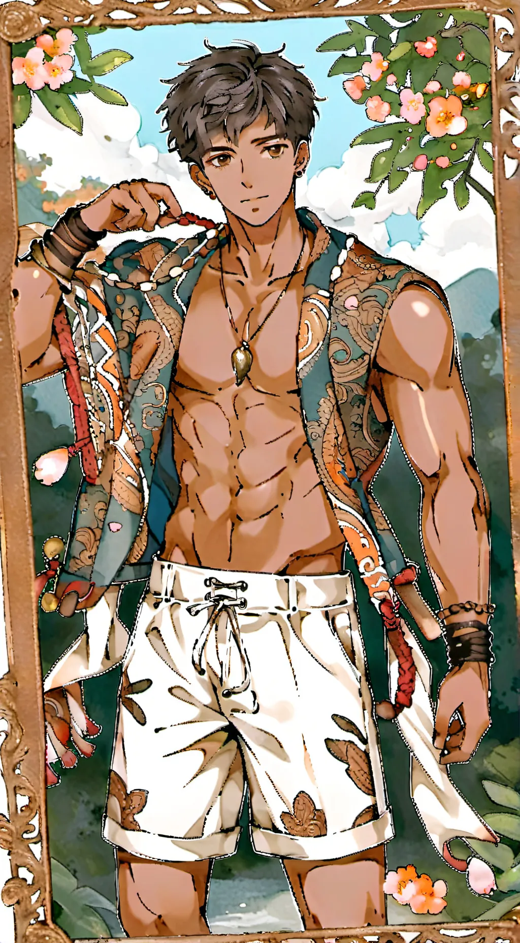 ai character: Luca background