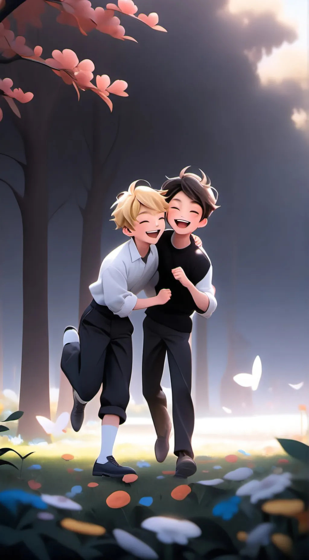 ai character: 🖕🌝🖕 background