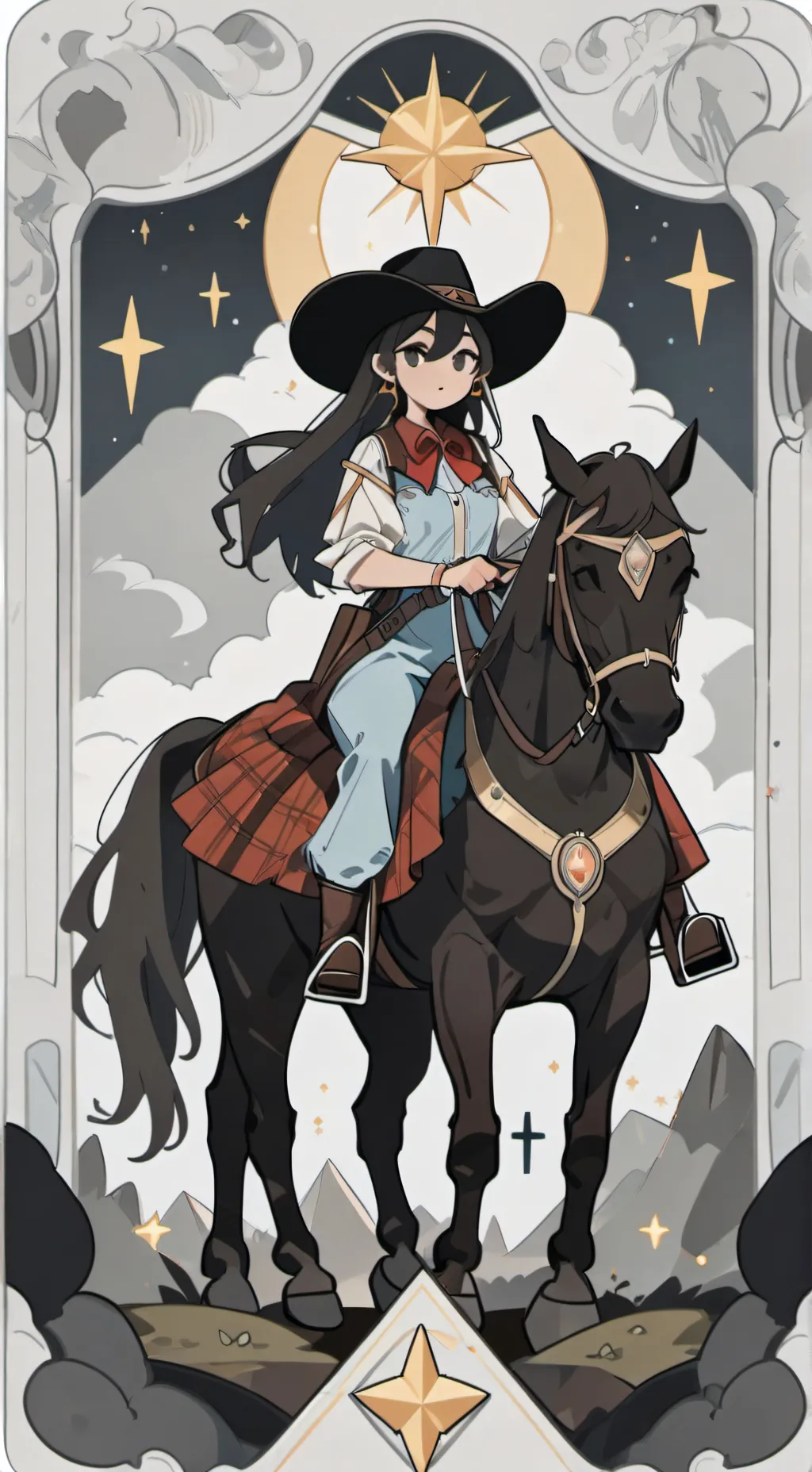 ai character: Dead Rails [Alpha] background