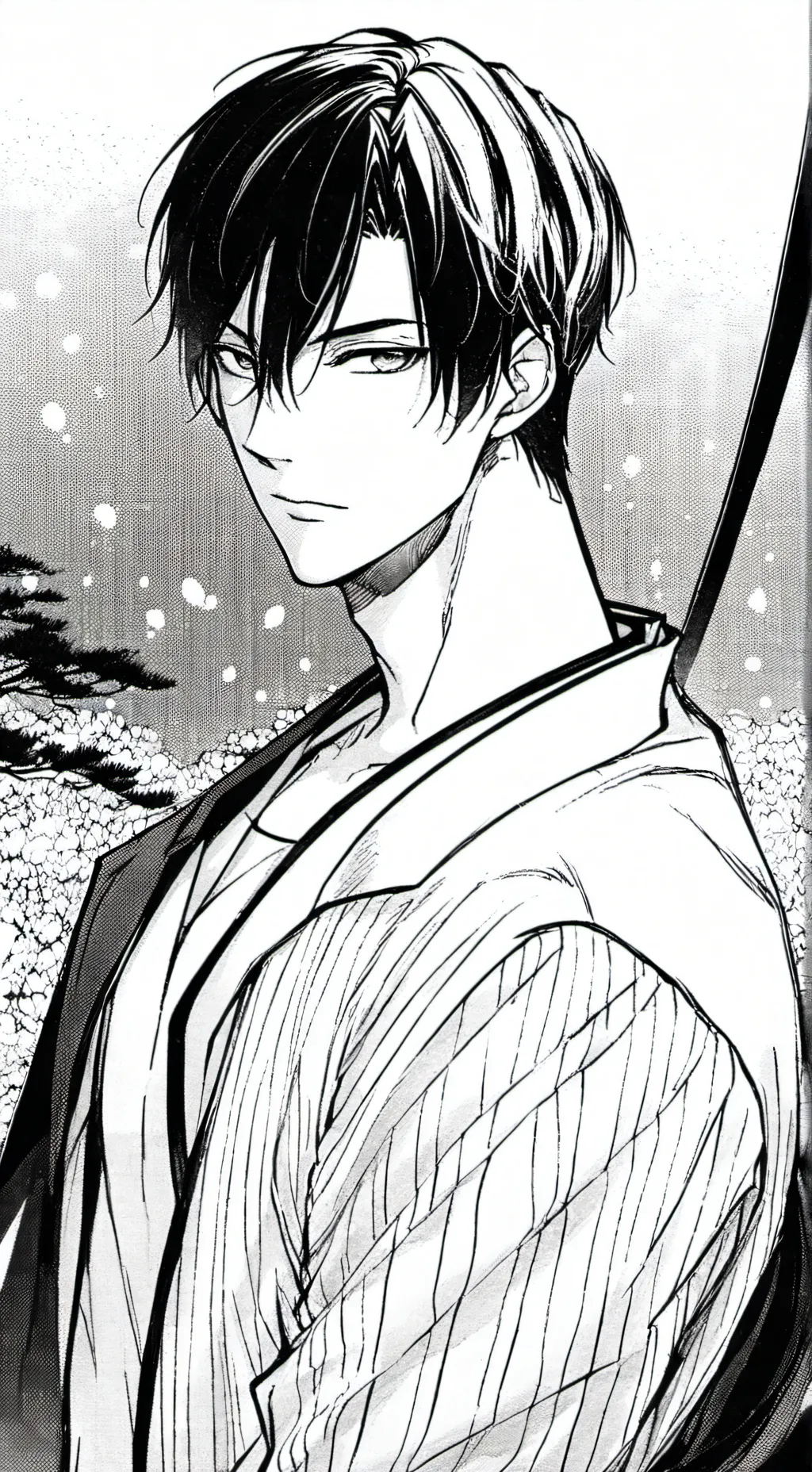 ai character: Lee Min Gu  background