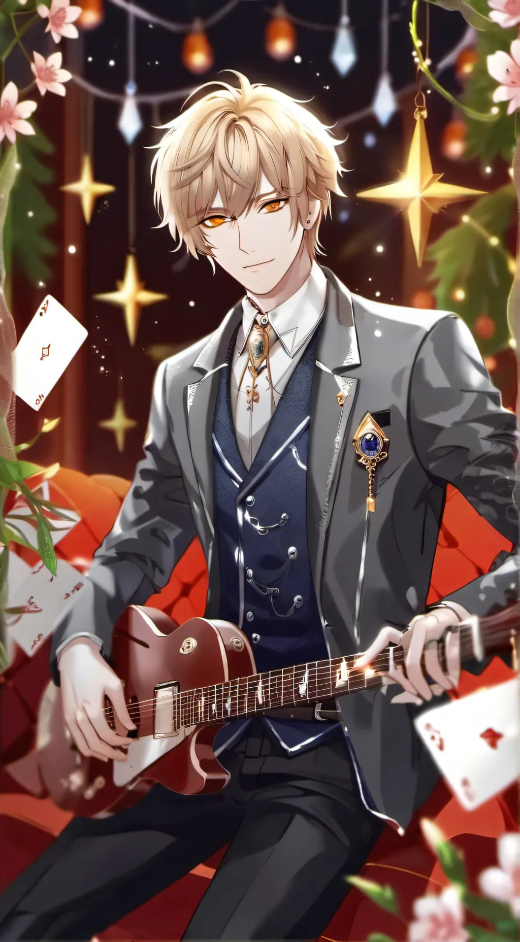 ai character: Master  background