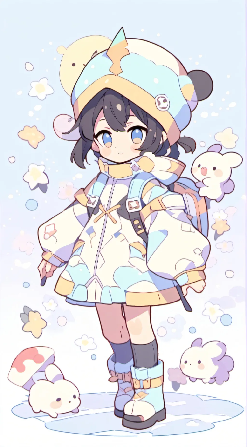 ai character: muichiro x y/n  background