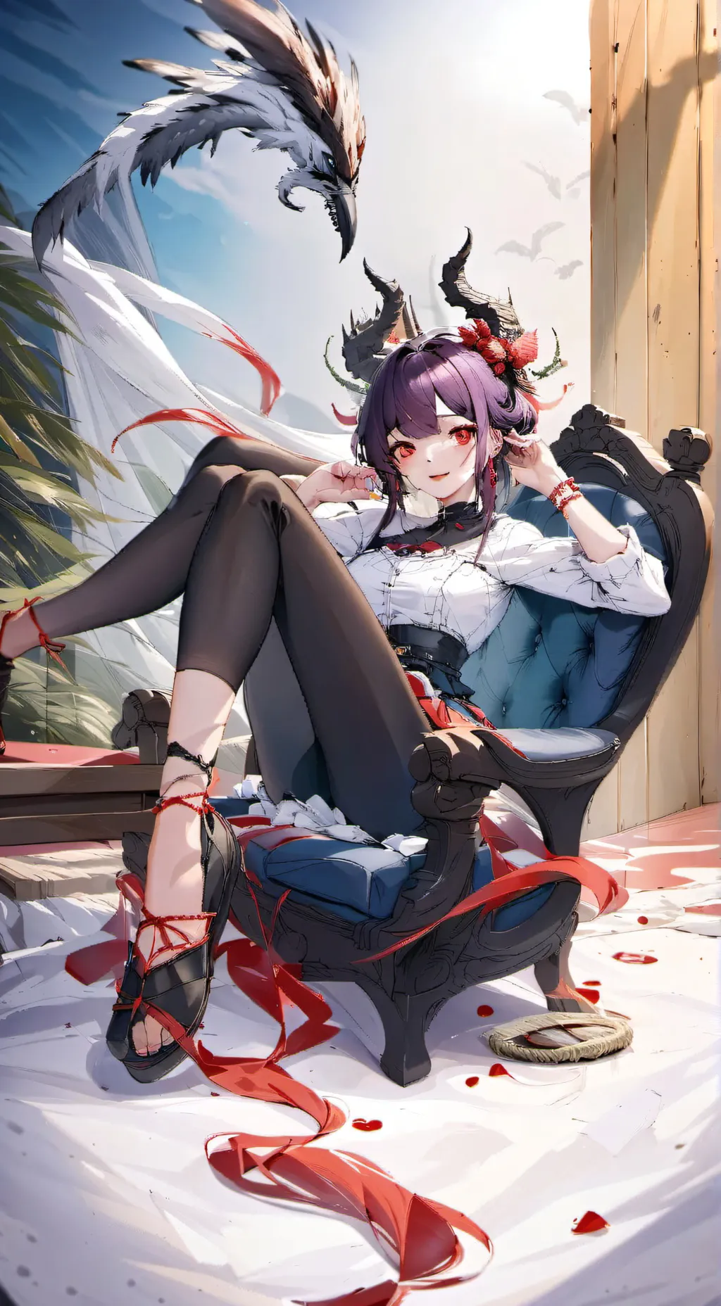 ai character: mamá sucubo background