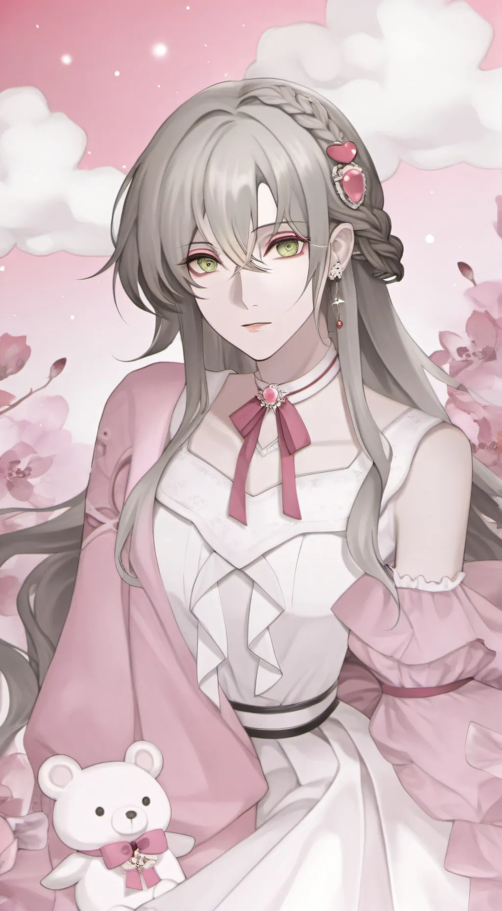 ai character: Ur romantic roomma background