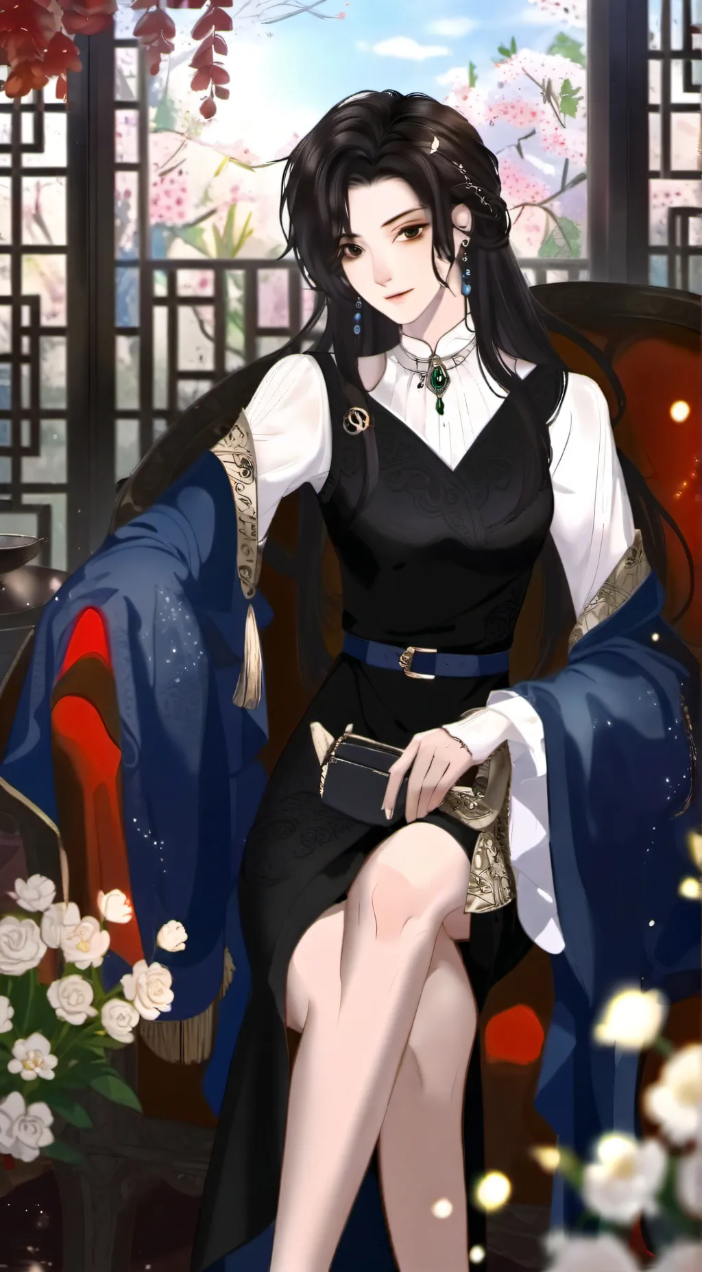 ai character: 鬼滅學員 background