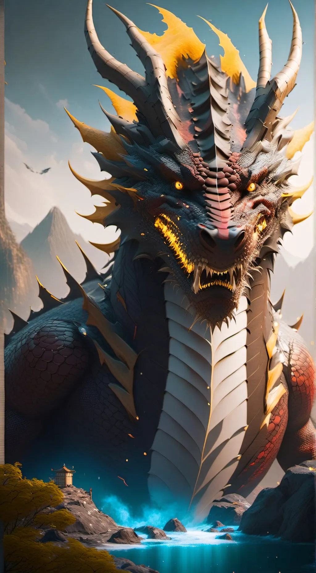 ai character: Drago background