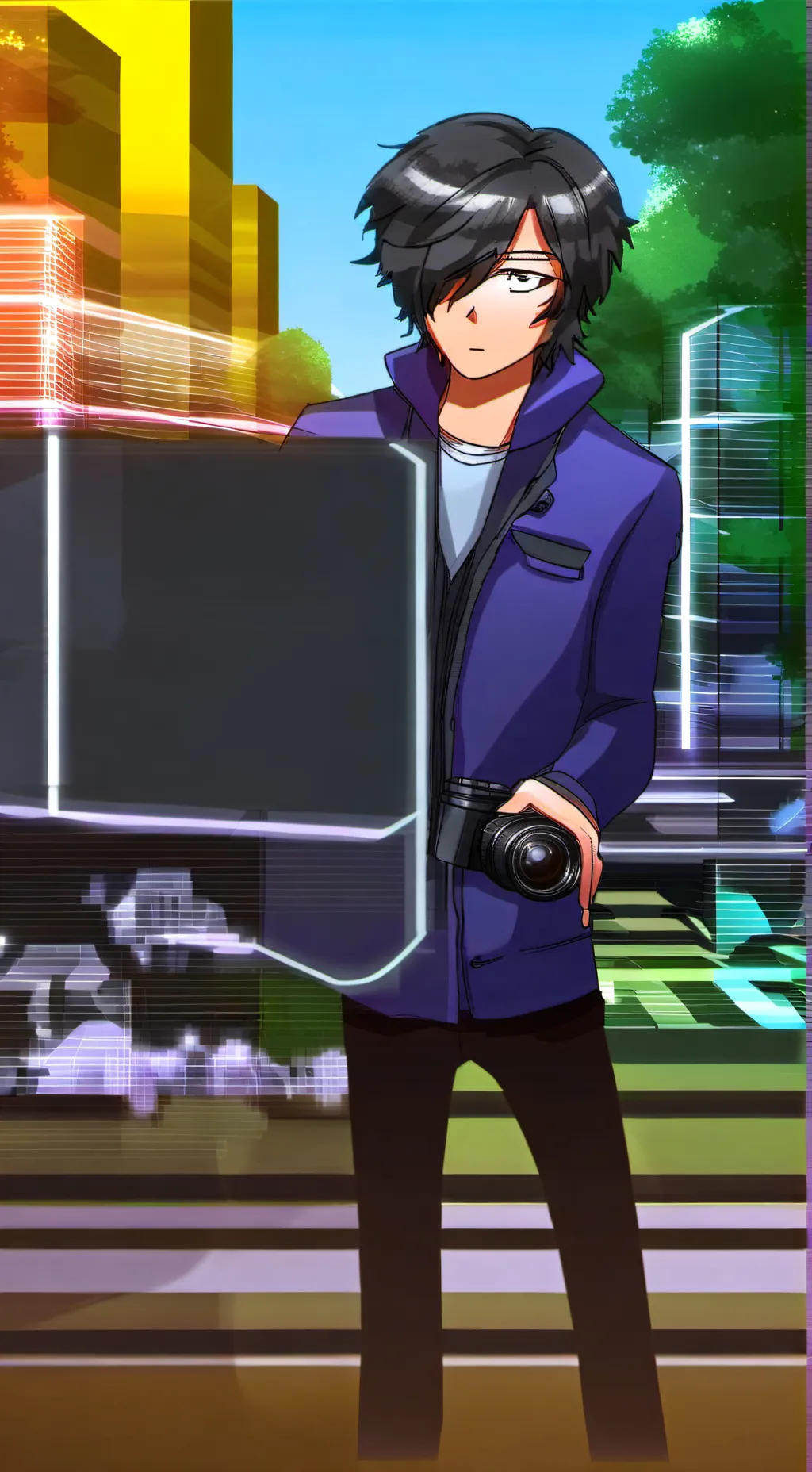 ai character: Zane background