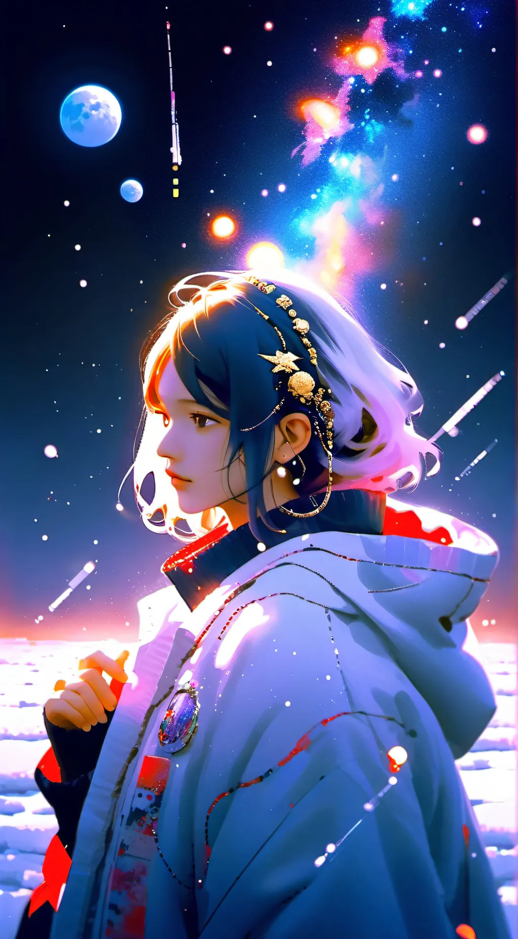 ai character: Лея background